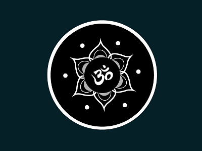 Om hindu illustration om peace stickermule vector yoga