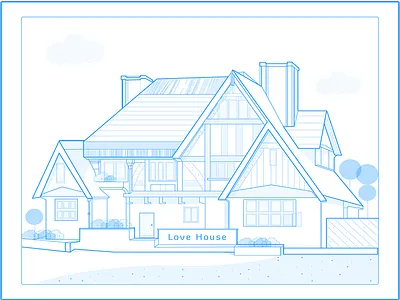 Love House sketch