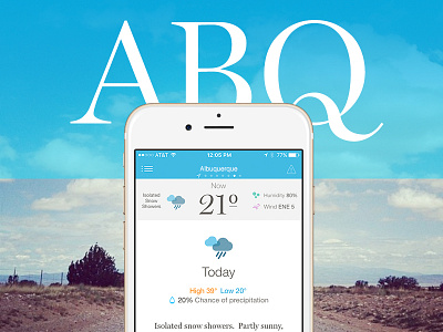 City Stamps (1 of 3) abq app forecast ios miller weather