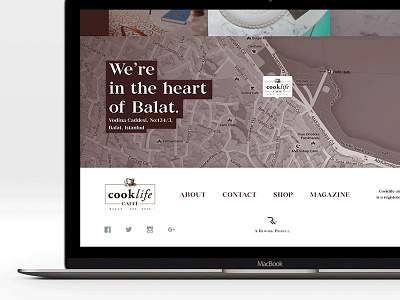 Cooklife.Caffe.Web footer home location page web welcome