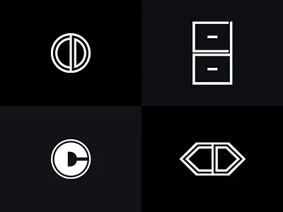 CD Logo Concepts logo mark minimal monogram