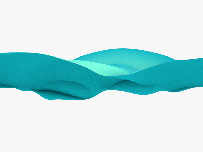 Blue Flow 3d abstract animation art blender blue flow gif loop