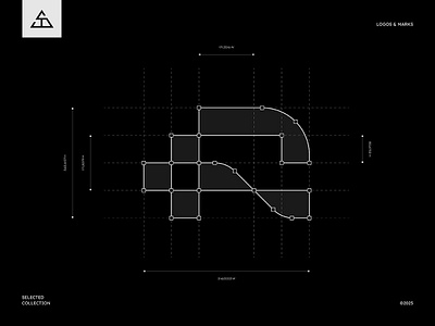 R brand identity branding concept construction creative creative design creative designer design designer graphic design graphic designer grid logo logo design logo designer logomark logos mark modern logo visual identity