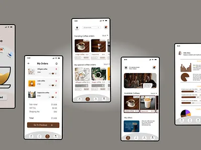 Sheba Coffee shop coffeeshop design ecommerce graphic design mobileapp ui uiux ux