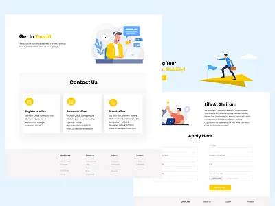 Smart Contact Us Page UX animation graphic design logo motion graphics ui
