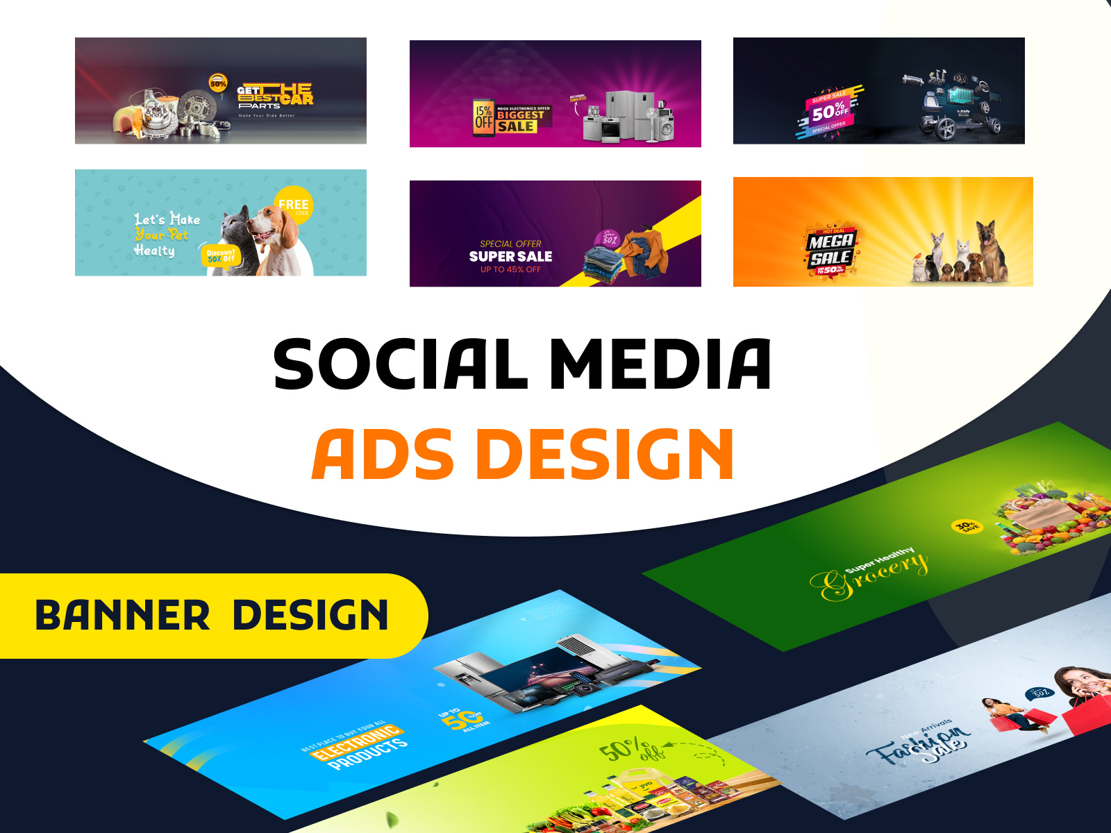 Example of Stunning Social Media Banners