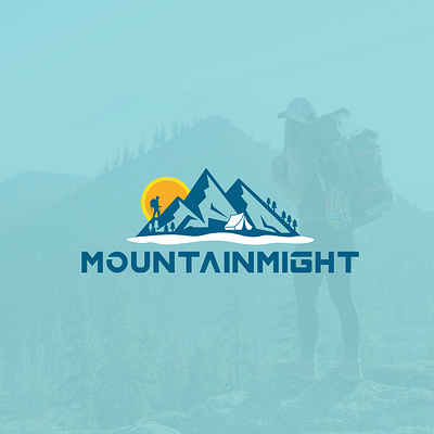 Mountain Might: Adventure in Simplicity brand identity branding creative design design logo graphic design icon illustration logo logo design logo ideas logo inspiration logo maker logo mark logos logotype minimal minimalist modern unique