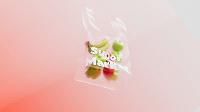 Plastic bag, 3D animation, simulation, abstract 3d abstract animation arnold bag branding cinema4d design ecommerce illustration marketing motion motion graphics plastic saas simulation ui