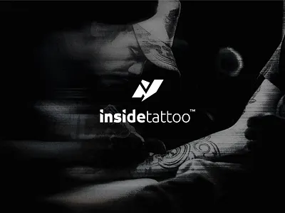 Inside Tatto Studio abstractlogo bolddesign branding creativeidentity graphic design insidetheart logo minimalistart tattoodesign