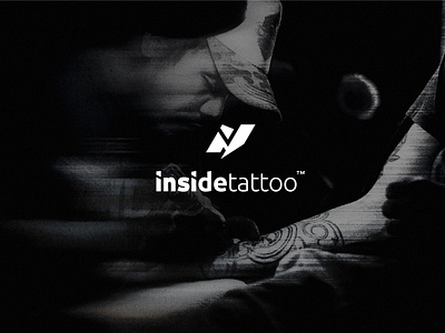 Inside Tatto Studio abstractlogo bolddesign branding creativeidentity graphic design insidetheart logo minimalistart tattoodesign