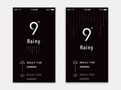 Weather App Concept app concept idea weather weather app concept