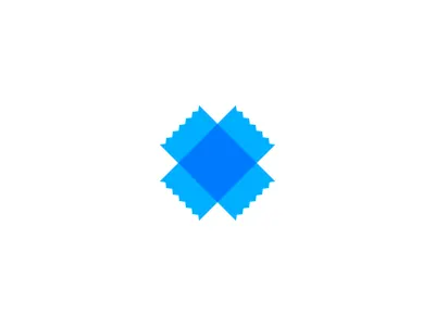 Packingtape Logo affinity blue box logo mark packing tape