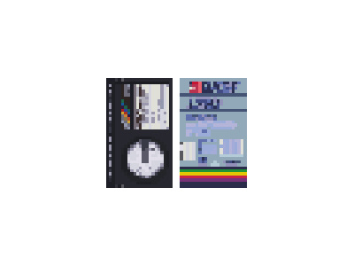 Betamax art beta betamax classic design pixel pixelart vintage