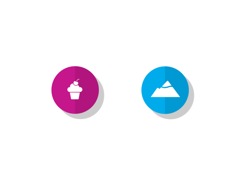 Happify Icon Animations 2d animation ae after effects android animation app icon animation icons ios motion motion graphics