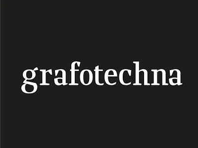 Grafotechna font foundry glyph letter serif slab serif type typeface typo typograhy