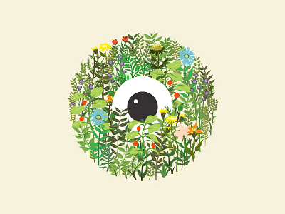 Eye of Spring eyeball floral flower flowers leaf leaves nature organic plant plants