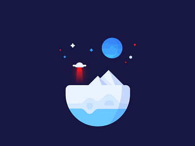 Ufo identity illustration pyramid ufo vector