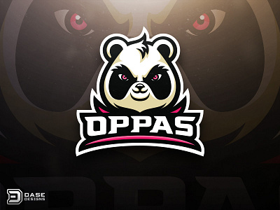 Panda Esports Logo dasedesigns esports esports logo esports mascot gaming logo mascot mascot logo oppas panda panda mascot