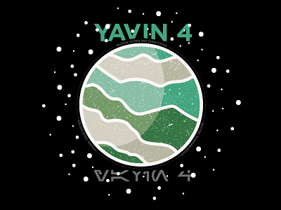 Yavin 4 planet space star wars yavin 4