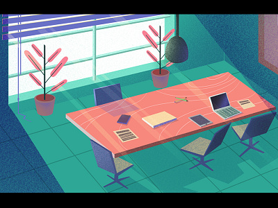 Office art artwork background conceptart digitalart doodle illustration interrior motiongraphic office sketch