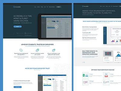 Accredible Website app certificates courses education web