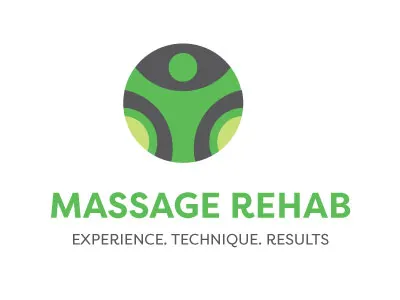 Massage Rehab Logo massage logo massage therapist logo