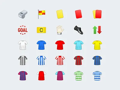 Football Emoji emoji football icons soccer