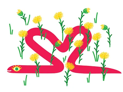 Love Snake heart love snake spring wip