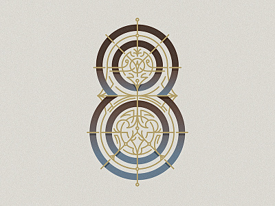 36 Days of Type - 8 36daysoftype 8 dimensional drop cap eight letter lettering ornament type typography