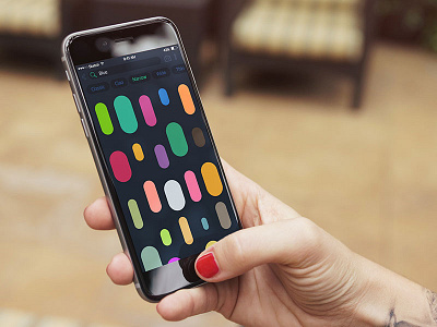 Searching Animation animation app dots game hand ios iphone mobile pills remote startup
