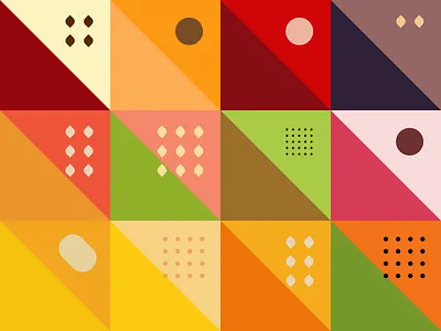 Fruit Flags flag fruits minimal