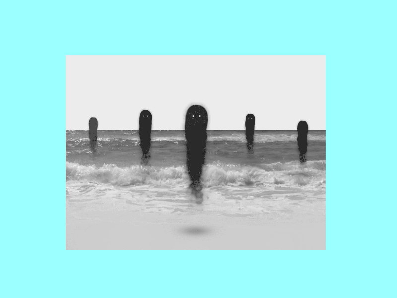 Memories beach ghost memories ocean