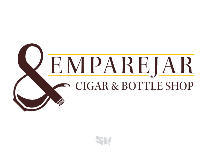 Example of Emparejar Cigar & Bottle Shop Logo