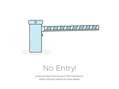 No Entry! Limited Access error error state limited limited access no entry web