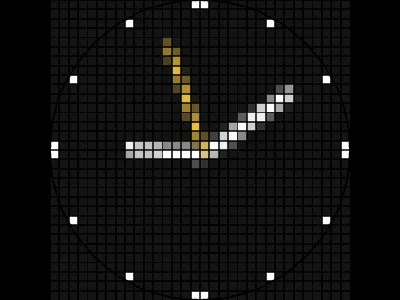 Thirty Two Watch Face android androidwear pixelated pixels