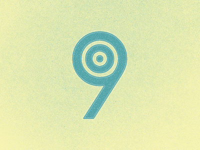 9 target 36 days of type 9 end finish nine one color print target wet press