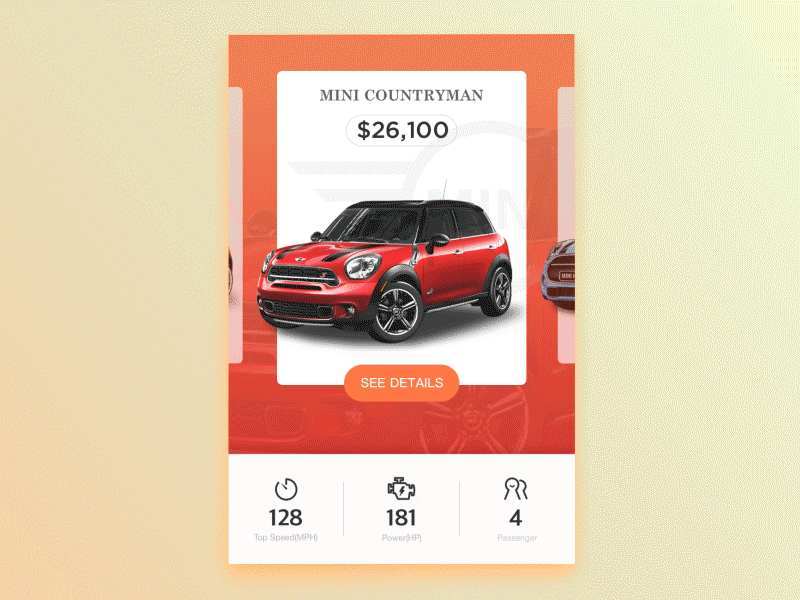 [Choose the MINI] Animation by Zoie Deng for PP Design on Dribbble