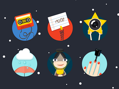 Boring life icon theme