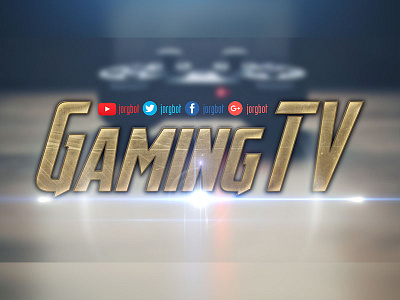 Gaming Tv background channel design game gameplay gaming illustration playstation review xbox youtube