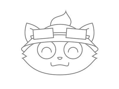 Teemo Icon Illustration figma icon icon design iconography illustration league of legends teemo
