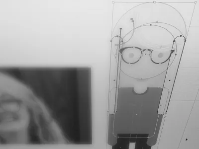 synthesizing illustrator puppet