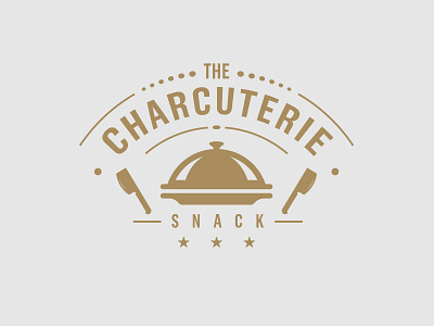 Charcuterie Logo creative design design design logo food illustrator logo brand logo name simple snack
