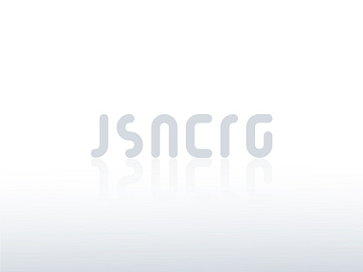 JSNCRG identity lettering