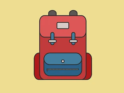 Travel Icons: Backpack backpack icon illustration travel travel icons