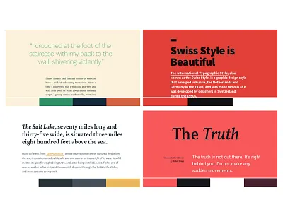 Font pairing inspiration color schemes font pairs fonts typefaces typespiration