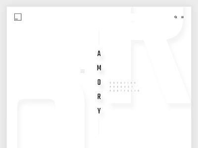 Amory - Experiments design ecommerce landing modest product showcase slider theme ui ux wordpress