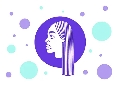 Wip for UX/UI portfolio character design draft graphic logo sketch ui ux vector wip