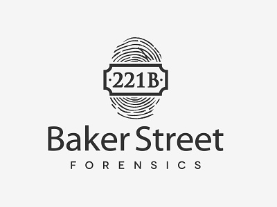 Baker Street Forensics design finance forensics investigation logo