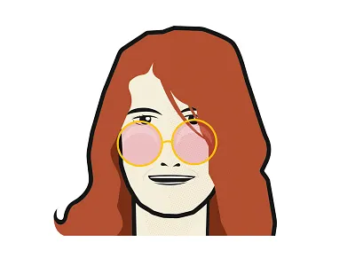 Janis Joplin illustration janisjoplin