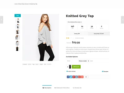 Koda Theme Product Page cpoupon deal design themes web design woocommerce wordpress